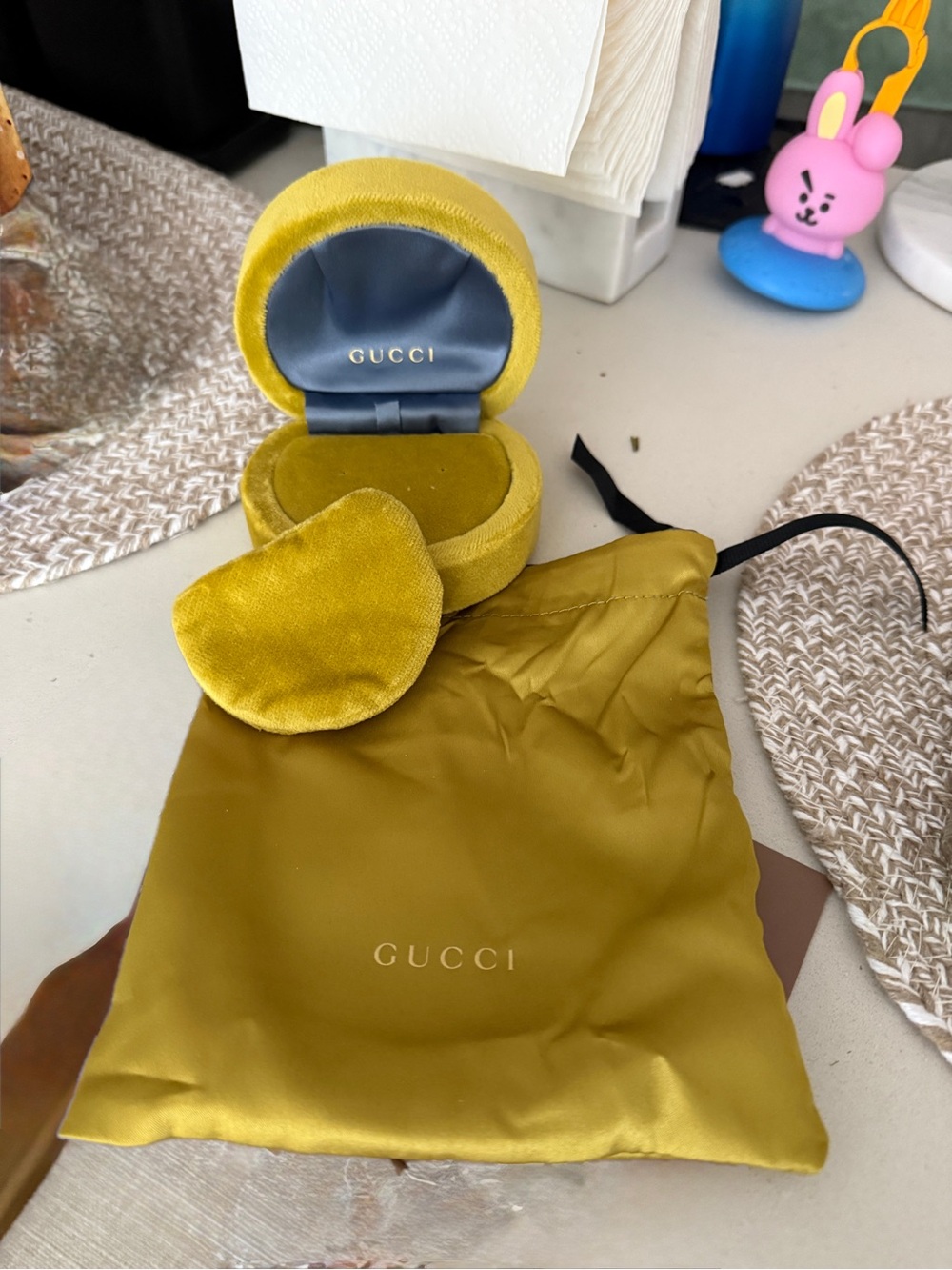 Gucci earring case holder